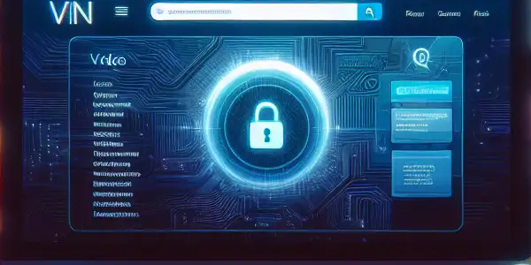 A modern digital interface displaying adult websites, surrounded by privacy symbols and hints of Japanese culture.